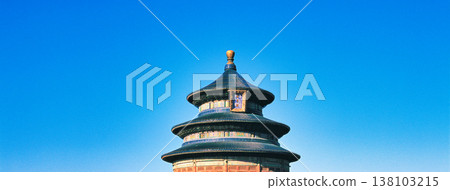 The breathtaking view from the Temple of Heaven Park in Beijing 138103215