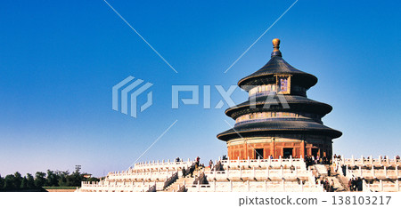 The breathtaking view from the Temple of Heaven Park in Beijing The breathtaking view from the Temple of Heaven Park in Beijing 138103217
