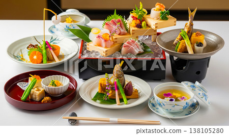 傳統美味的懷石料理 138105280