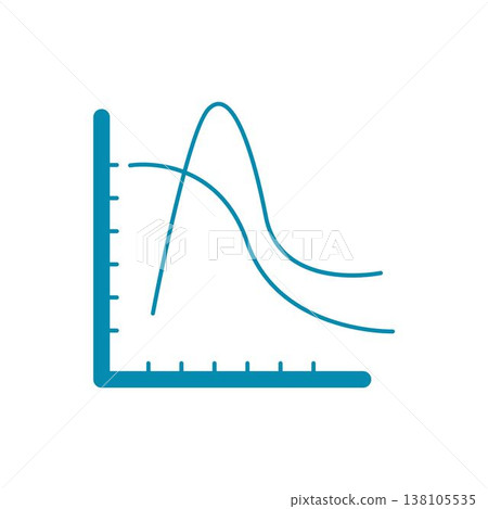 Data analytics graph icon Data analytics graph icon 138105535