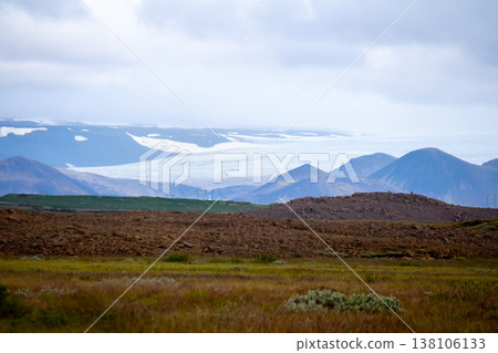 The Republic of Iceland, a Nordic island nation, boasts vast natural landscapes featuring snow-capped mountains and glaciers. The Republic of Iceland, a Nordic island nation, boasts vast natural landscapes featuring snow-capped mountains and glaciers. 138106133