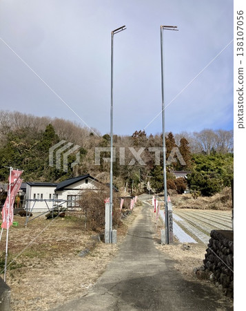 Entrance to a Japanese shrine Entrance to a Japanese shrine 138107056