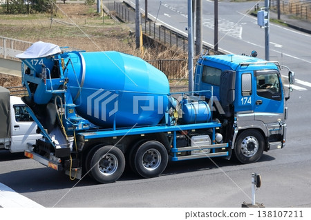 Agitator truck (concrete mixer truck) Agitator truck (concrete mixer truck) 138107211