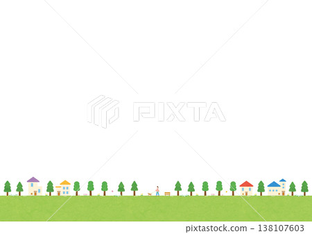 Background - A Stroll Scene 1 Background - A Stroll Scene 1 138107603