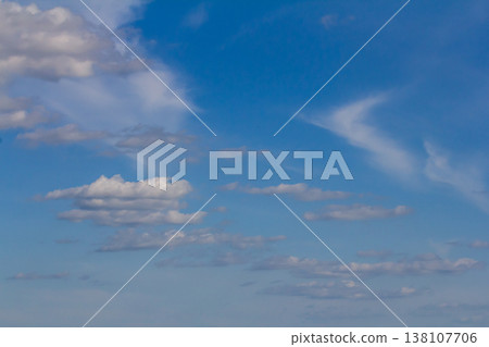 Clouds in the blue sky Panoramic image texture background graphic resources design Meteorology, heaven hope peace concept Clouds in the blue sky Panoramic image texture background graphic resources design Meteorology, heaven hope peace concept 138107706