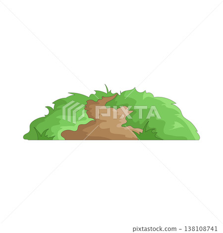Illustration of grass path  138108741