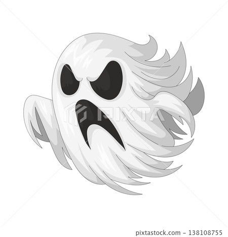 Illustration of ghost Illustration of ghost 138108755