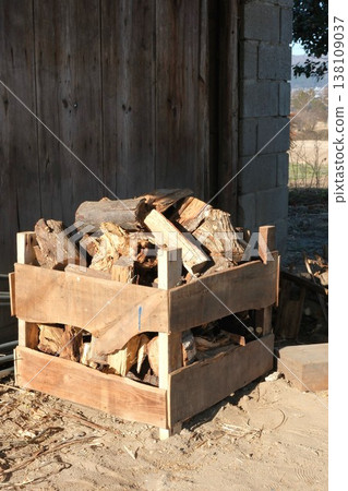 Making firewood Making firewood 138109037