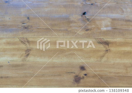 Rustic wooden texture with knots and grain patterns 138109348
