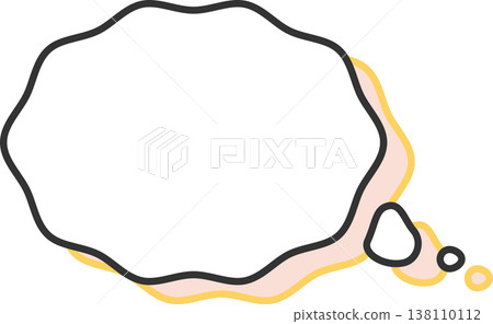 白色背景上的對話氣泡 pop_Thought 2 138110112