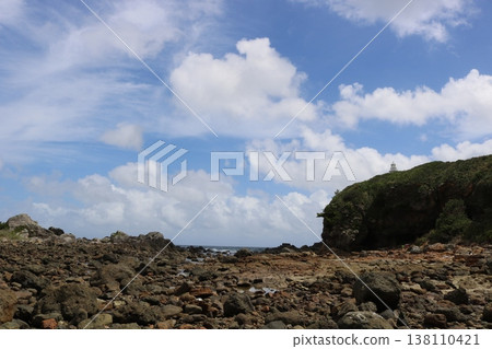 山脈、天空和觀景台 山脈、天空和觀景台 138110421