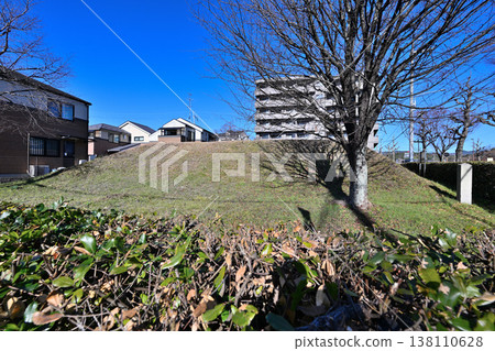 京都,大土井:豐臣秀吉建造的土質城牆,現存於各處,七竹守,北區 京都,大土井:豐臣秀吉建造的土質城牆,現存於各處,七竹守,北區 138110628