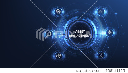 Asset management concept. Asset management concept. 138111125