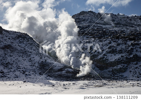 Iwoyama, an active volcano 138111209