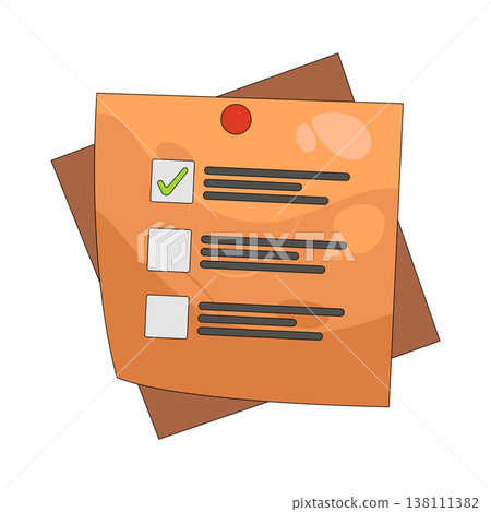 Illustration of survey Illustration of survey 138111382