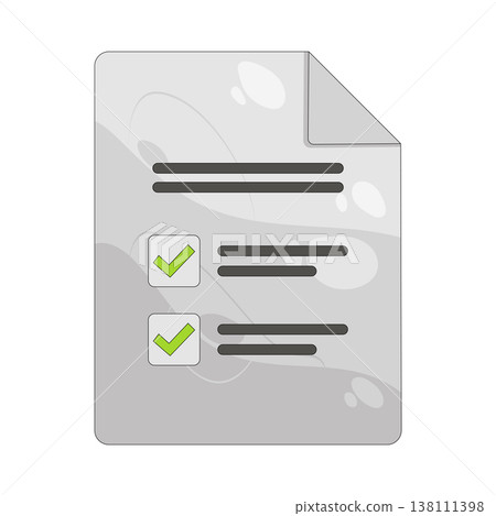 Illustration of survey  138111398