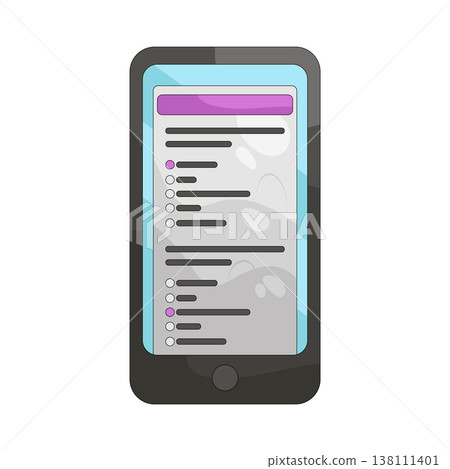 Illustration of online survey  138111401