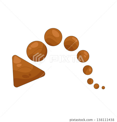 Illustration of arrow pointing down Illustration of arrow pointing down 138111438