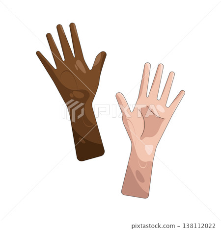 Illustration of Raise hand 138112022