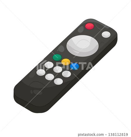 Illustration of remote control Illustration of remote control 138112819