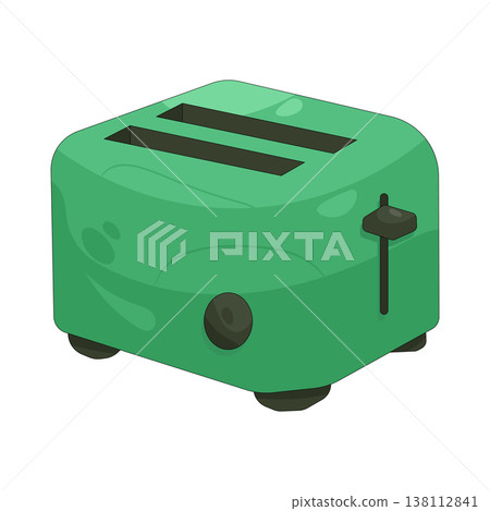 Illustration of toaster Illustration of toaster 138112841