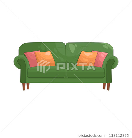 Illustration of sofa 138112855