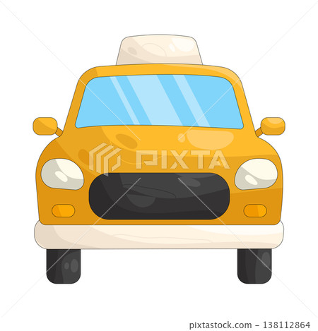 Illustration of taxi Illustration of taxi 138112864