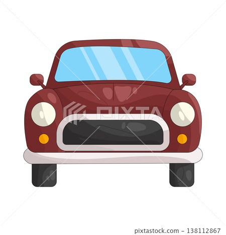 Illustration of vintage car Illustration of vintage car 138112867