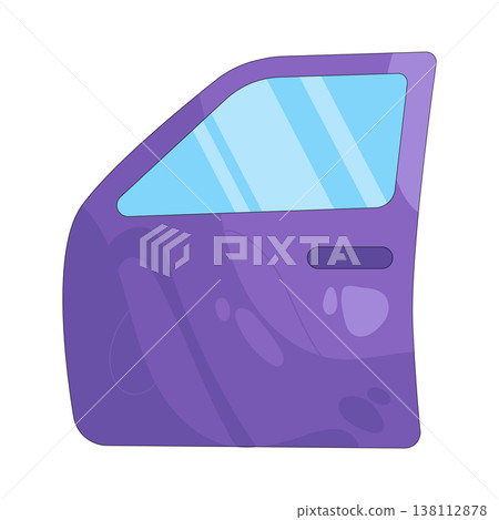 Illustration of car door Illustration of car door 138112878