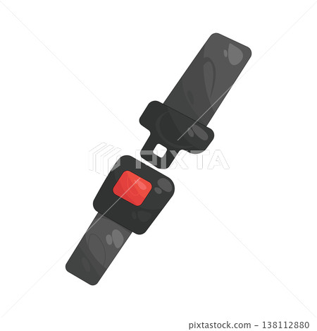 Illustration of seat belt 138112880