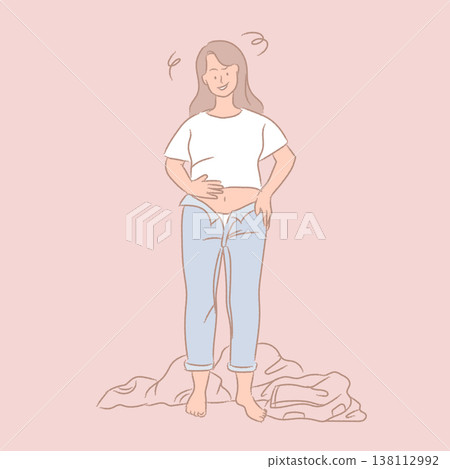 Struggling to fit into jeans 138112992