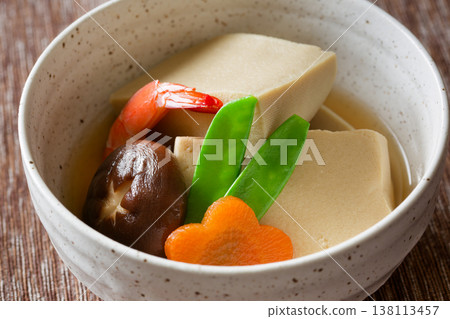 Boiled Koya Tofu Boiled Koya Tofu 138113457