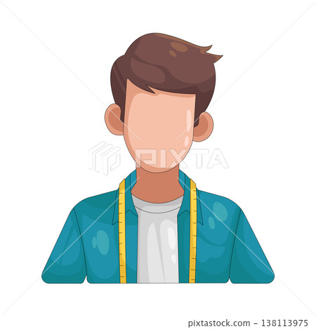 Illustration of Fashion designer male Illustration of Fashion designer male 138113975
