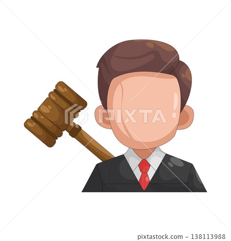 Illustration of Lawyer Illustration of Lawyer 138113988