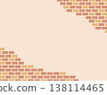 磚塊背景、插圖、留白、磚塊、方塊、簡約 138114465