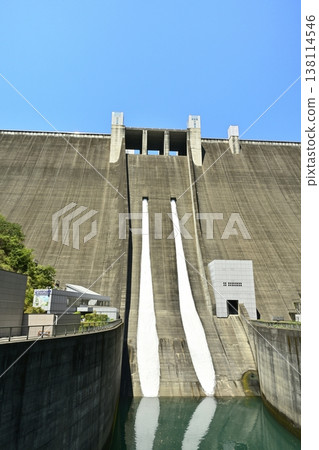 Tourism release of Miyagase Dam Tourism release of Miyagase Dam 138114546