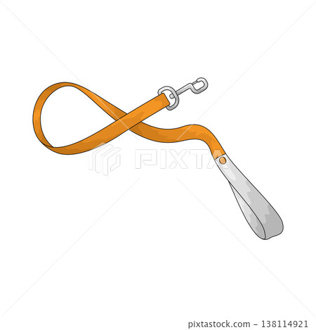 Illustration of Leash Illustration of Leash 138114921