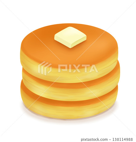 Hotcakes (pancakes) butter Hotcakes (pancakes) butter 138114988