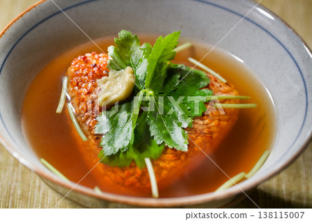 Grilled rice ball onigiri Grilled rice ball onigiri 138115007