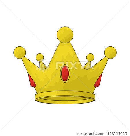 Illustration of Crown 138115625