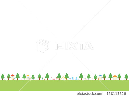 Background - Suburban Landscape 5 138115826