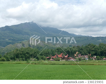 Streetscape and rural scenery of Toraja, Sulawesi Island Streetscape and rural scenery of Toraja, Sulawesi Island 138115931