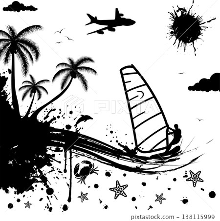 Summer background Summer background 138115999