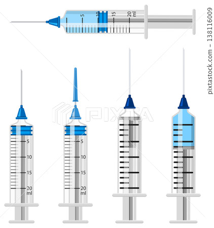 Set Plastic Medical Syringes Set Plastic Medical Syringes 138116009
