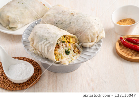 Run cake Qingming Festival Spring roll Run cake roll Run cake roll popiah lumpia ルンビー 138116047