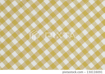Fabric, gingham check pattern, background material Fabric, gingham check pattern, background material 138116091