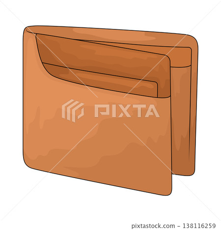 Illustration of Wallet Illustration of Wallet 138116259