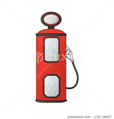 Illustration of Gas pump 138116607