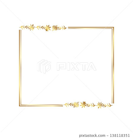 free design Elegant gold floral frame free vector illustration free design Elegant gold floral frame free vector illustration 138118351