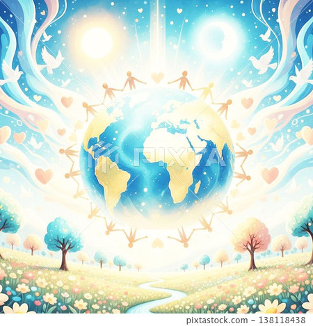 Peaceful earth Peaceful earth 138118438